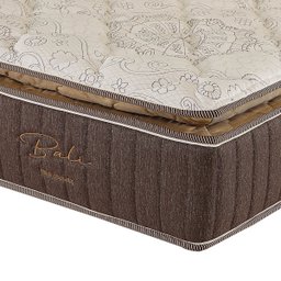 Colchão Casal Prorelax Bali 138x188x26 Molas Ensacadas Pillow Top Turn Free - Marrom - 2