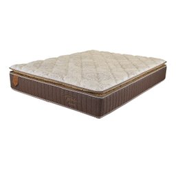 Colchão Casal Prorelax Bali 138x188x26 Molas Ensacadas Pillow Top Turn Free - Marrom - 1