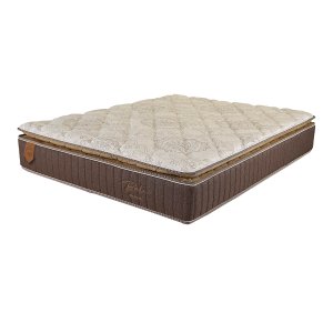 Colchão Casal Prorelax Bali 138x188x26 Molas Ensacadas Pillow Top Turn Free - Marrom