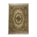 Ver imagem 1 de Tapete Persa Bege Ideal para Quarto e Sala 133x190