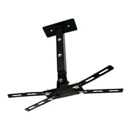 Suporte de Projetor para Fixação em Teto e Parede Preto - 1