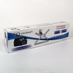 Suporte de Projetor para Fixação em Teto e Parede Preto - 9