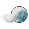 Xicara Chá C/pires Aquarela 200ml (9506002) - 1
