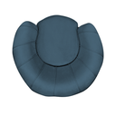 Ver imagem 3 de Poltrona Cadeira Decorativa Pétala - Veludo Azul Marinho