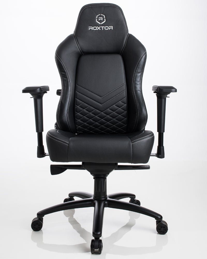 Cadeira Gamer Ergonômica Carbon e Preta Roxtor - 2