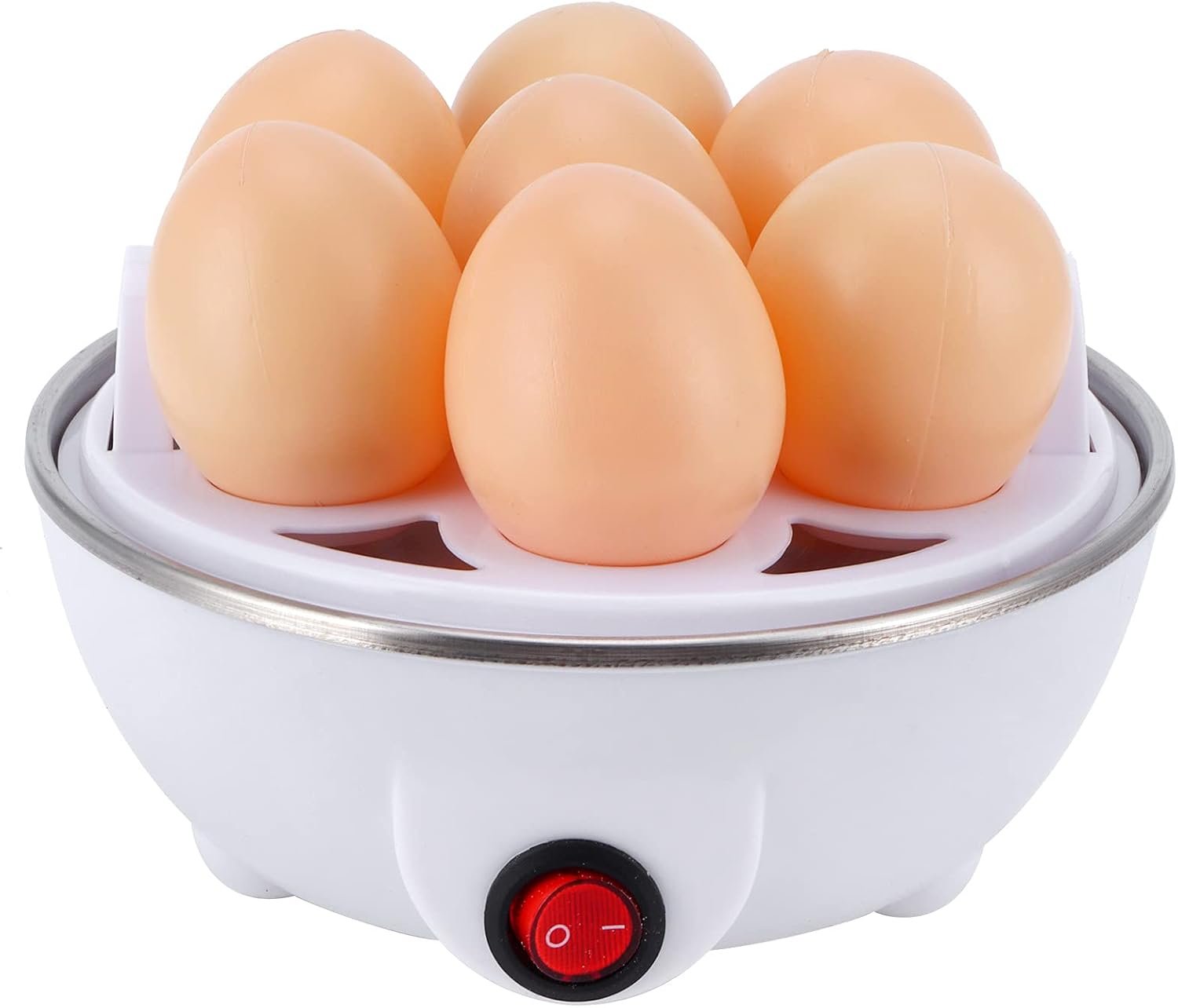 Cozedor Elétrico a Vapor Ovos Egg Cooker 220v 350w (branco) - 7