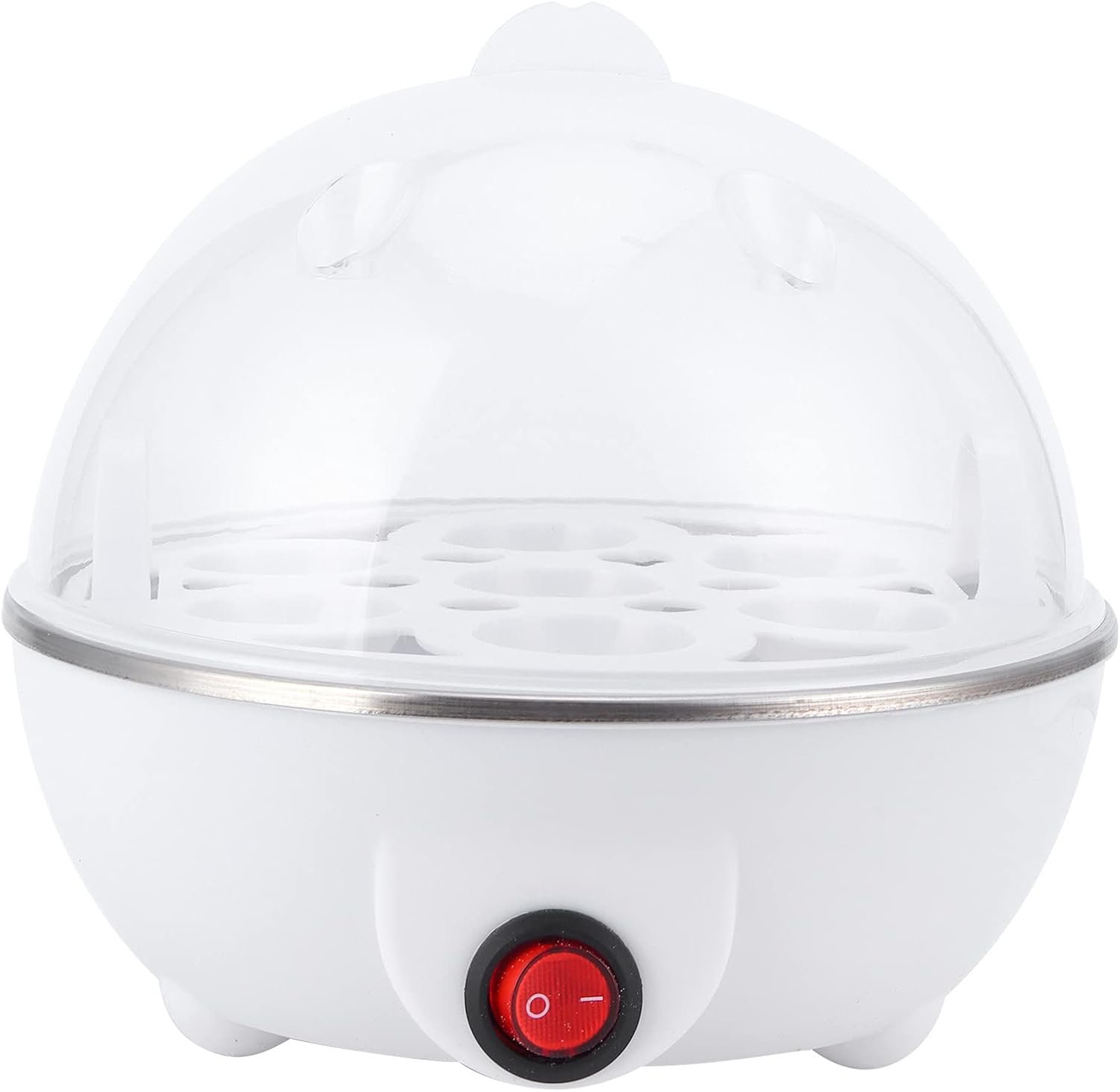 Cozedor Elétrico a Vapor Ovos Egg Cooker 220v 350w (branco) - 2