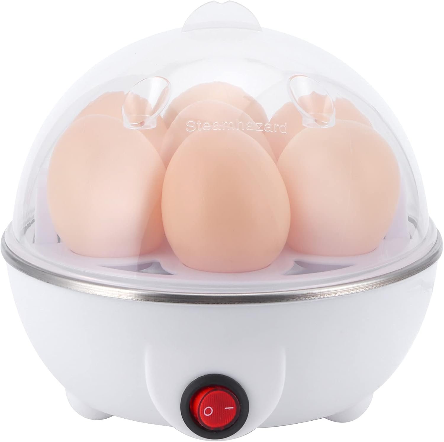 Cozedor Elétrico a Vapor Ovos Egg Cooker 220v 350w (branco) - 4