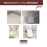 Ralo Oculto 15x15 Invisível Seca Piso Porcelanato Cinza Pvc - 4