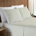 Ver imagem 2 de Kit Fronha Döhler Dakota 140 Fios 2 Peças Kit Fronha Döhler Dakota 140 Fios Cinza Claro 2 Peças