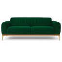 Ver imagem 1 de Sofá 3 Lugares 230cm Cocie Veludo Verde - Sallar Home