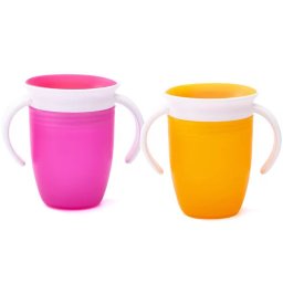 Copo Treinamento 360º com Alça Dupla 240ml - 1