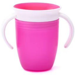 Copo Treinamento 360º com Alça Dupla 240ml - 2