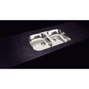 Ver imagem 2 de Cuba de Embutir Isis Tramontina em Aço Inox Alto Brilho 72x40 Cm com 2 Cubas Aço Inox