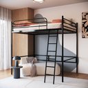 Ver imagem 1 de Beliche Suspenso de Ferro Casal Nick:preto