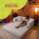 Ver imagem 7 de Sofá Cama Muna 1,50m Xpand Tech Tecido Bouclê Cama Inbox
