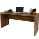 Ver imagem 1 de Mesa para Escritório Escrivaninha 163 Cm Nogal