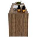 Ver imagem 7 de Mesa para Escritório Escrivaninha 163 Cm Nogal