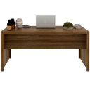 Ver imagem 6 de Mesa para Escritório Escrivaninha 163 Cm Nogal