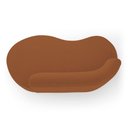 Ver imagem 5 de Kit 02 Sofás Orgânicos Living Bob 145cm 02 Lugares com 02 Almofadas Bouclê Terracota - Desk