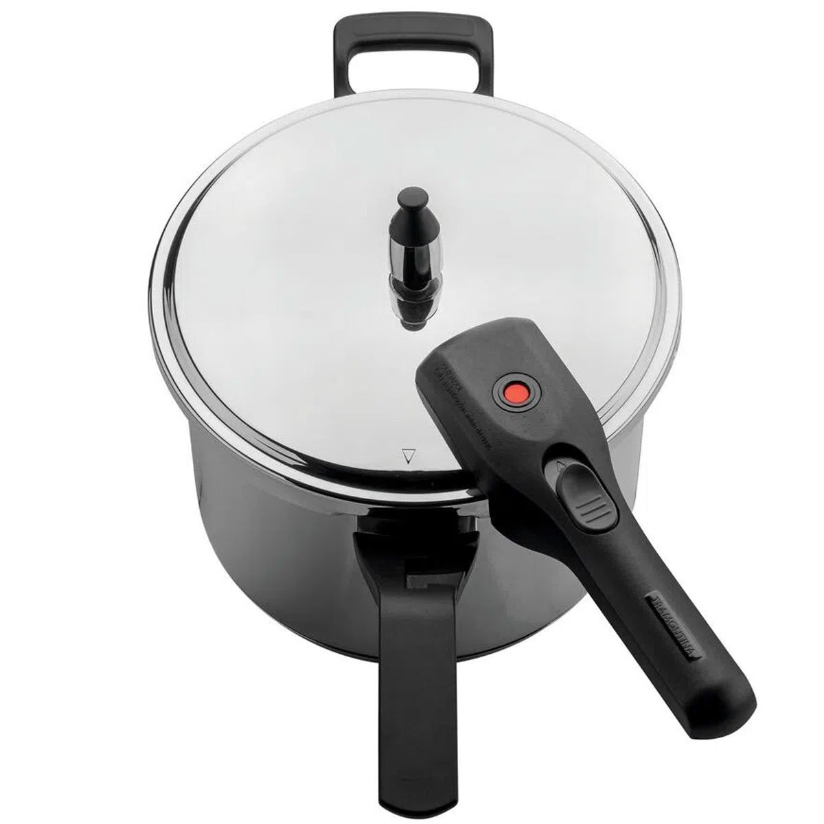 Panela de Pressão Tramontina Brava 6L em Aço Inox com Fundo Triplo ...