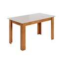 Ver imagem 1 de Mesa de Jantar 6 Lugares Retantugar Tampo de MDP Trend Cobre/Blonde - Casa Giulia