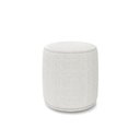 Ver imagem 3 de Puff Redondo Orgânico para Sala Kit 2 Malu Bouclê Cinza M11 - D’Rossi