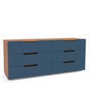 Ver imagem 2 de Cômoda para Quarto 6 Gavetas 150cm Madri