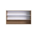 Ver imagem 2 de AÉREO 120 CM 2 PORTAS+NICHO - ÉBANO/OFF WHITE