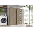 Ver imagem 1 de Guarda-roupa Multiuso Margarida 02 Pts. Rústico - Henn