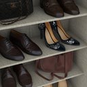 Ver imagem 2 de Guarda-roupa Multiuso Margarida 02 Pts. Rústico - Henn