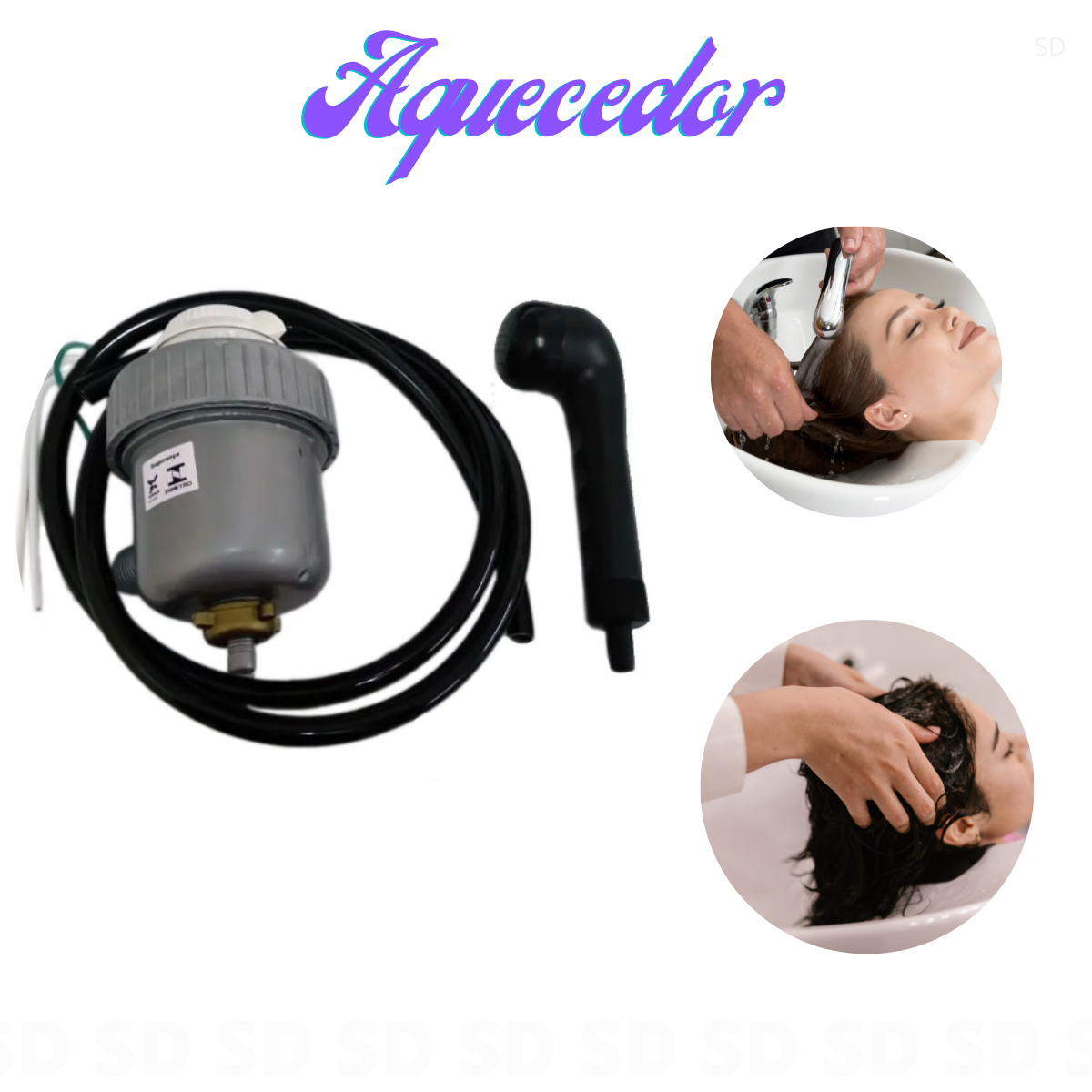 Lavatorio de Cabelo para Salão + Aquecedor Agua Cabelereira ...