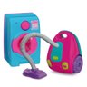 Kit Mini Brinquedo Casinha Maquina De Lavar e Aspirador De Pó - 1