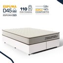 Ver imagem 5 de Cama Box Queen com Colchão de Espuma D45 Double Comfort 158x198x59cm