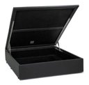 Ver imagem 1 de Cama Box Baú Casal Sintético Cinza 38x138x188