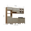 Ver imagem 7 de Cozinha Modulada 5 Peças Luciane Helô Combo 02