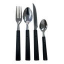 Ver imagem 1 de Conjunto de Talheres Fratelli Monaco 25 Peças C/ Organizador Preto