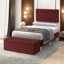 Ver imagem 1 de Kit Painel Centaurus 160 e Calçadeira Sagitarius Veludo Aradecor