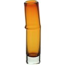 Ver imagem 1 de Vaso Decorativo Enfeite Casa Vidro 25x6x6cm Âmbar