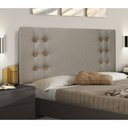 Ver imagem 2 de Cabeceira Genova Cama Box Queen 160cm Linho Rustico Areia - SSX Multicoisas