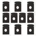 Ver imagem 1 de Kit-10 Desviador de Cabo Para Lustres e Pendentes e Luminária MD-6005/10 - Preto