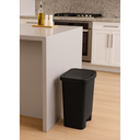 Ver imagem 2 de Lixeira com Pedal 25l Haus Preta Design e Alta Qualidade