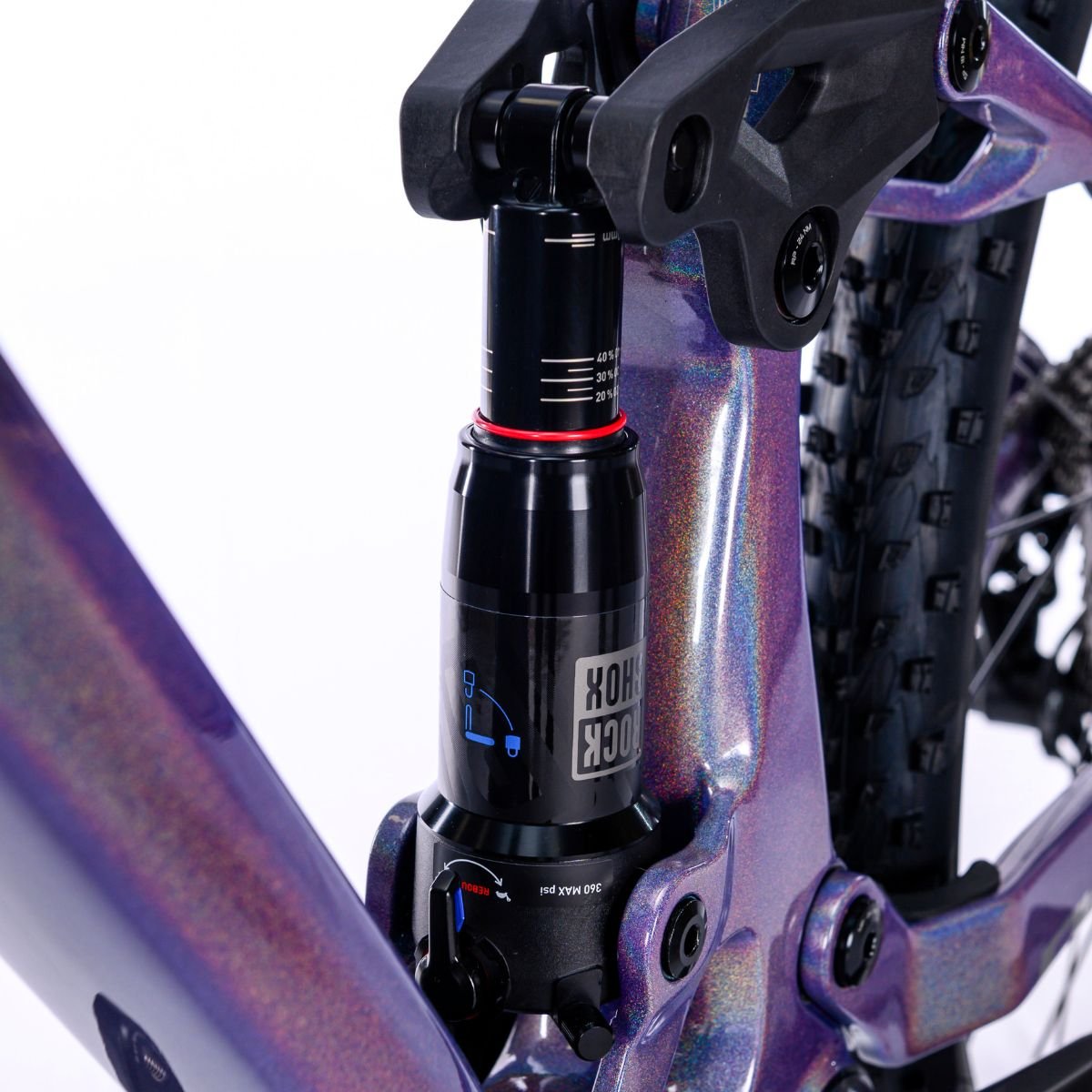 Bicicleta Full Sense Invictus Sport Carbono Shimano Cues:roxo+preto/17 - 7