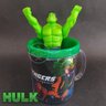 Kit Boneco Hulk Marvel 15 Cm + Caneca Vingadores 350 Ml - 2