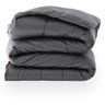 Edredom Solteiro 300 Fios Satinée Liso - Kacyumara Chumbo Grafite/4215 - 2