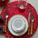 Ver imagem 2 de Conjunto Natal Dupla Face 06 Lugares