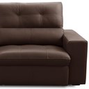 Ver mais imagens de Sofá Retrátil Reclinável para Sala 3 Lugares 230cm Bryant L06 Couro Marrom - Lyam Decor
