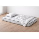 Ver imagem 3 de Colchão Solteiro Viúva Espuma D33 88x188 Cama Box na Caixa Cor:branco