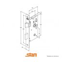Ver imagem 2 de Fechadura Espelhada Inox - Stam Banheiro 1820/21