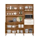 Ver imagem 3 de Cozinha Compacta Salsa Ipê Off White Nicioli